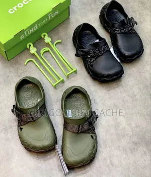 Unisex Cross Fun Crocs Size 39-46