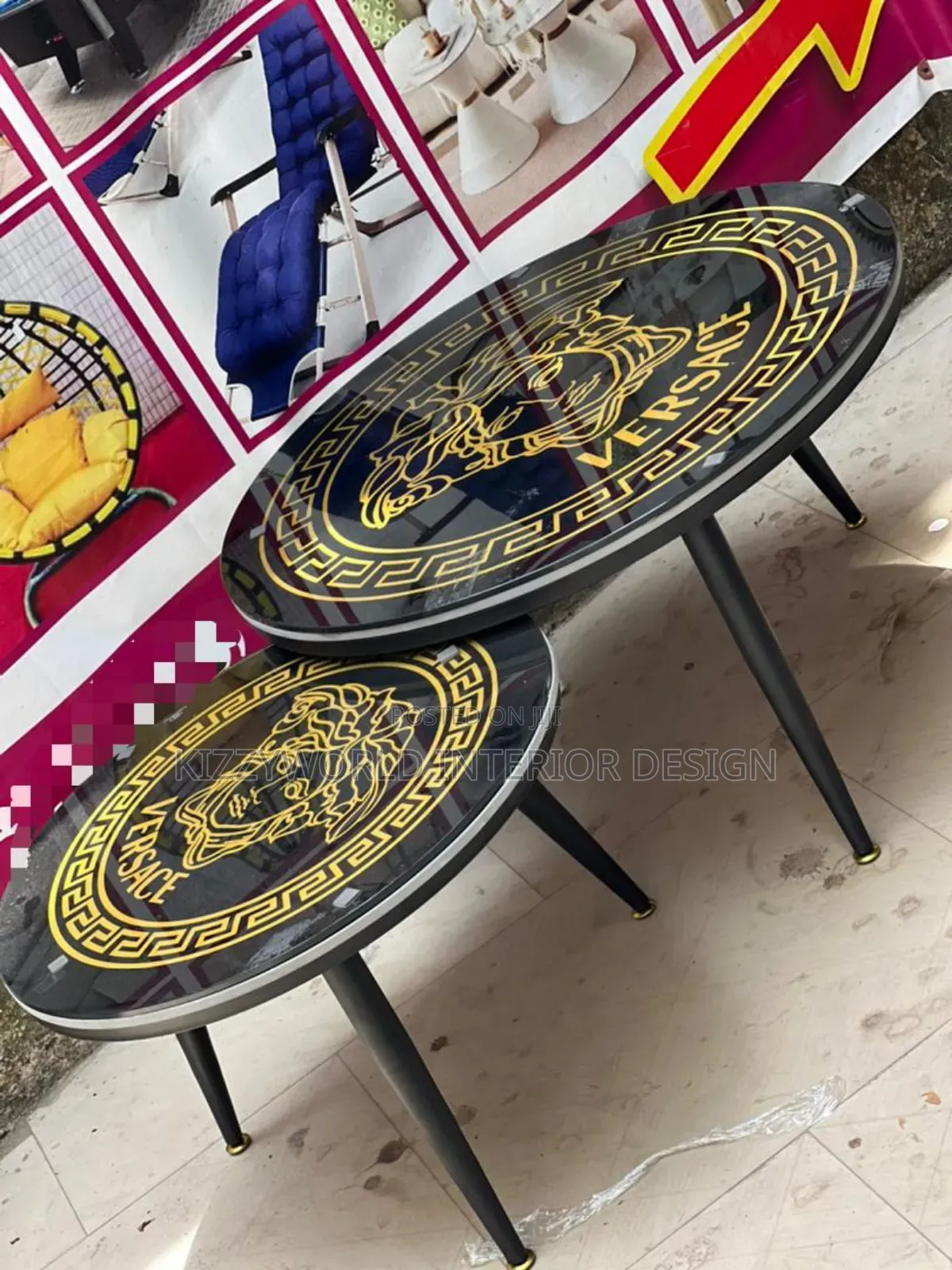 Imported Quality Versace Center Table.