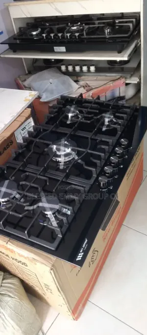 Turkey Product 5 Burner Gas Glass Top