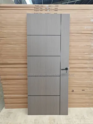 HDF Line Wooden Door 3ft by 7.