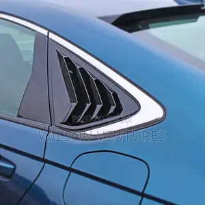 2007-2011 Camry 2pcs Rear Side Window Louver Cover Vent Trim Sunshade