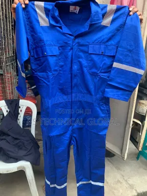 Blue Coverall Fire