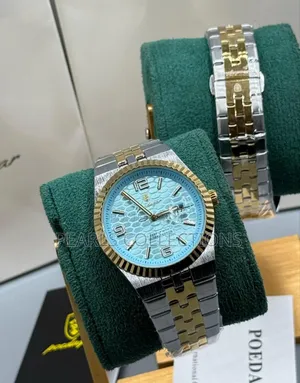 New Design Poedagar Chain Watch (Blue Face Dial)