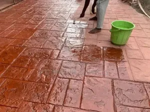 Stamped Floor Polish