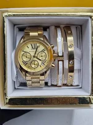 Luxury Michael Kors With Bracelet Female Set Full Packaged