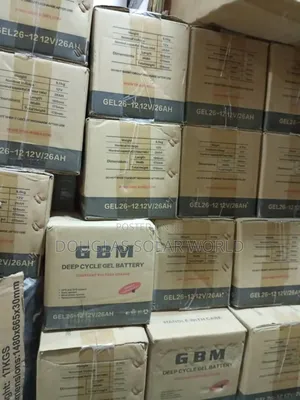 GBM 26ah 12v Deep Cycle Battery