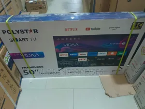 Polystar 50inches Framles Android Smart Bluetooth Tv