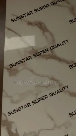 White Marbles HDF High Gloss