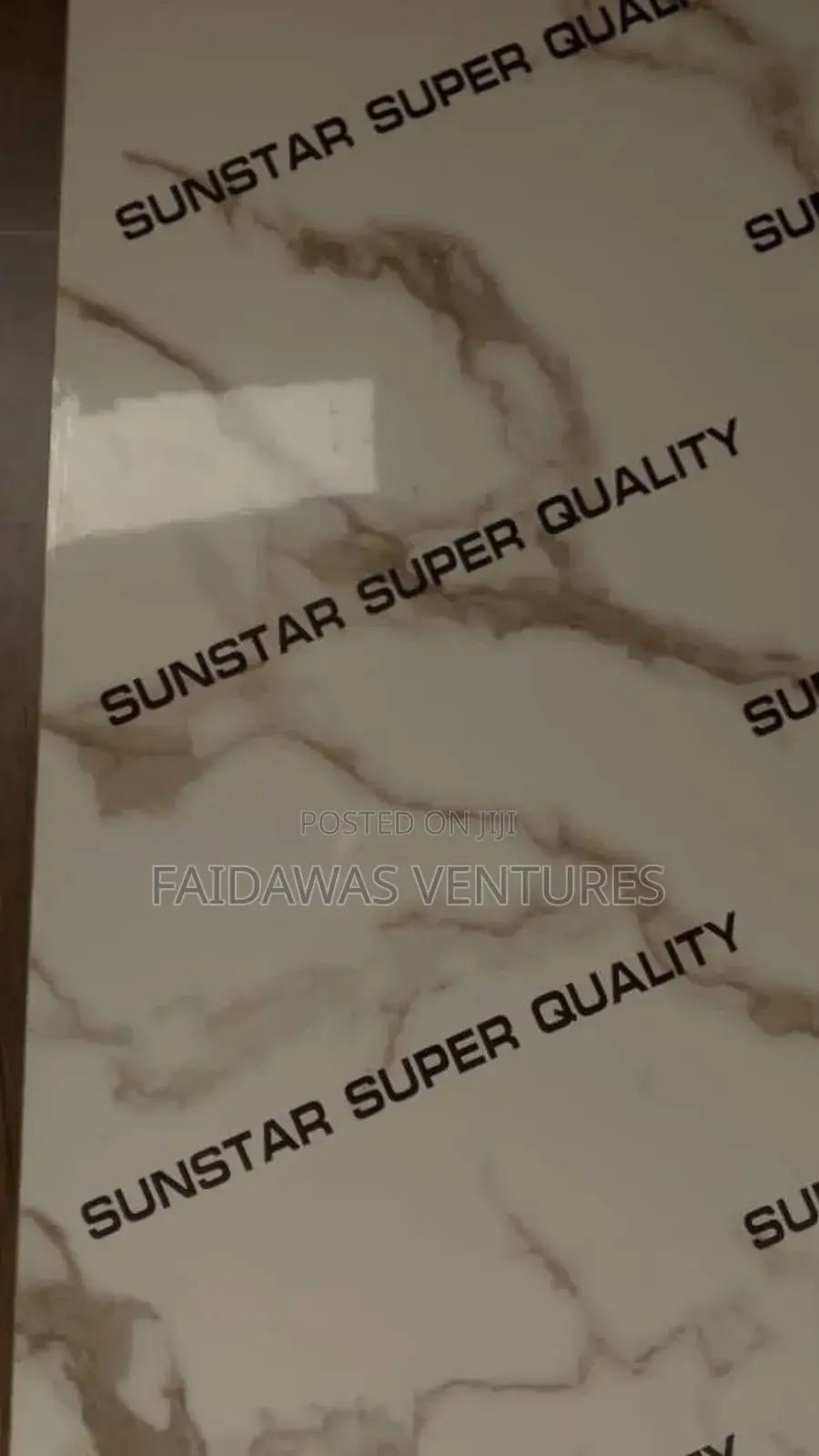 White Marbles HDF High Gloss