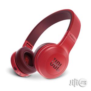 JBL E45BT On-Ear Wireless Headphones (Red)