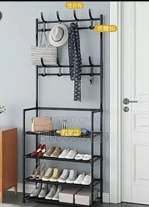Shoe and Hat Rack