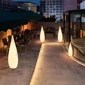Modern Flameless Candle Light for Beach, Villa Garden Courtyard Landsc