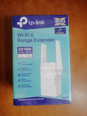 Tplink Wi-Fi Range Extender Ax1800 Dual Band.