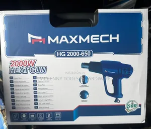 Maxmech 2000w Heat Gun (Model Hg 2000-650).