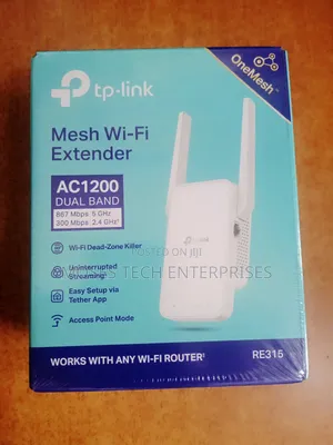 Tplink Mesh Wi-Fi Extender Ac1200dual Band