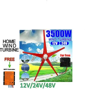 Take Control of Your Energy With 48v 3500w Horizontal Wind Turbine