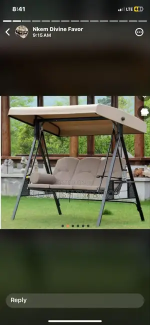 Outdoor Quality Imported 3in1 Swing.