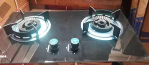 2 Burner Glass Gas Hob