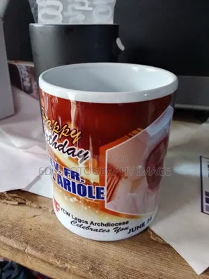 100pieces of Big Coated Mug Cup With Printing