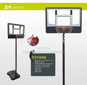 High Quality Portable Movable Steel Basketball