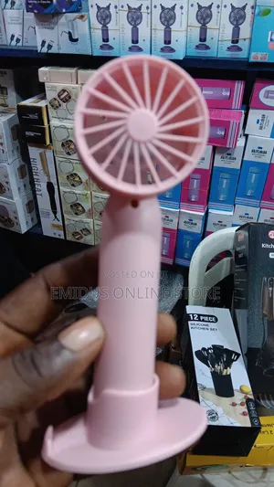 New Design Rechargeable Hand Fan With Fast Speed