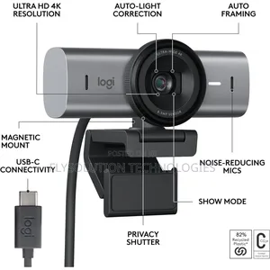 Logitech Mx Brio Ultra Hd Webcam
