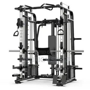 Multi-Functional Smith Machine + Cable Crossover + Leg Press