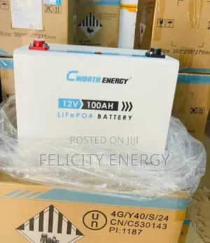 C Worth Energy Lithium Battery 100amps 12.8v