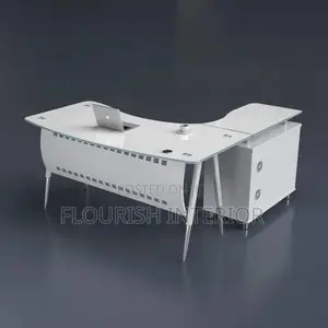 Quality Imported Unique Luxury Glass Executive Office Table
