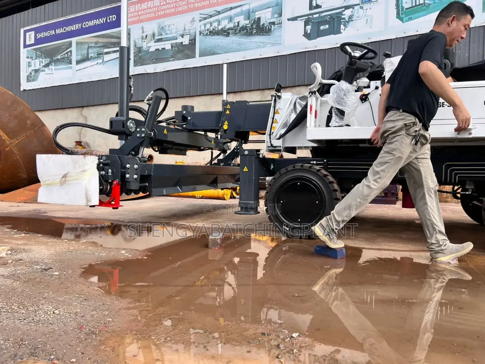 Concrete Levelling Machine