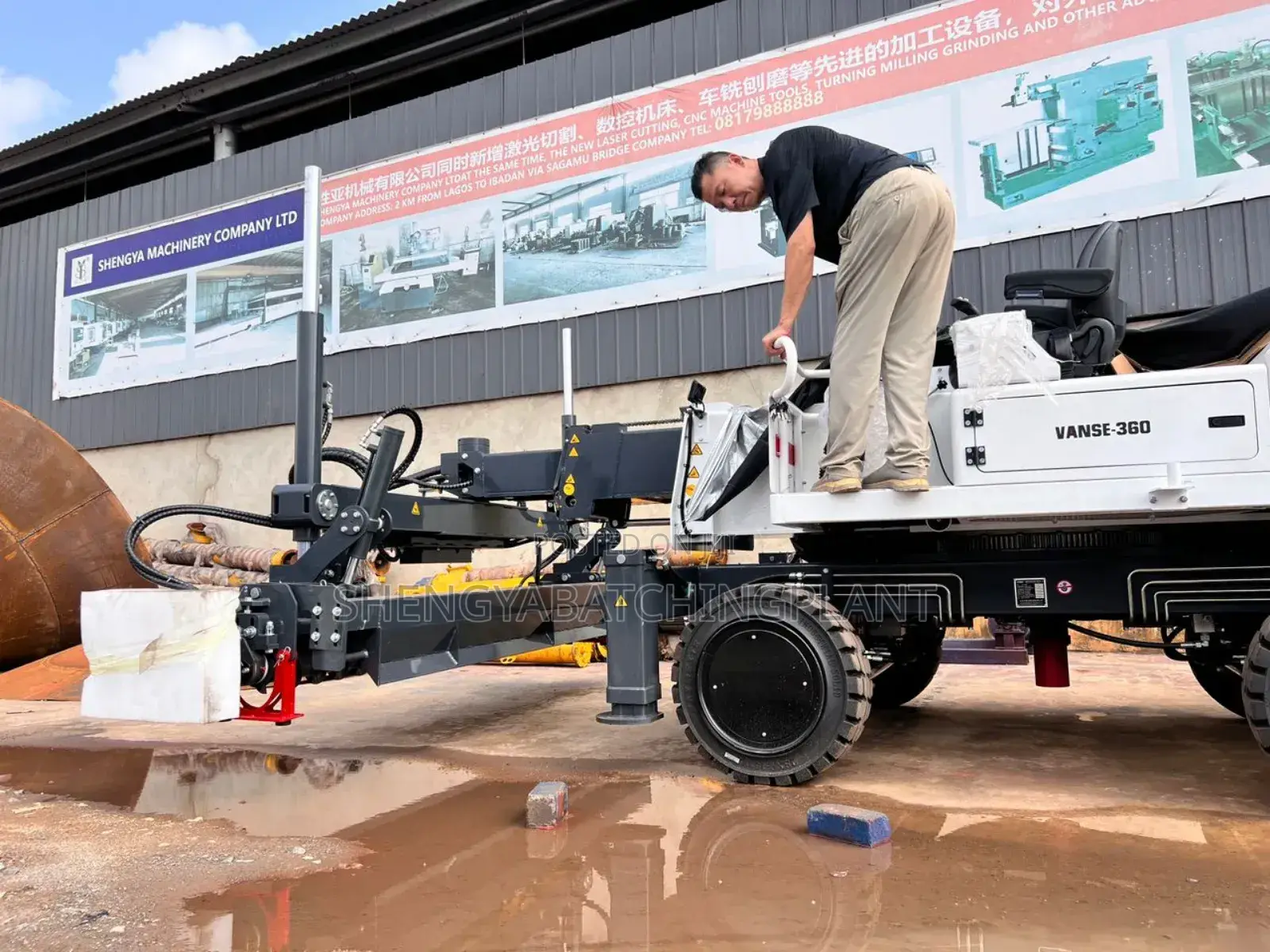 Concrete Levelling Machine
