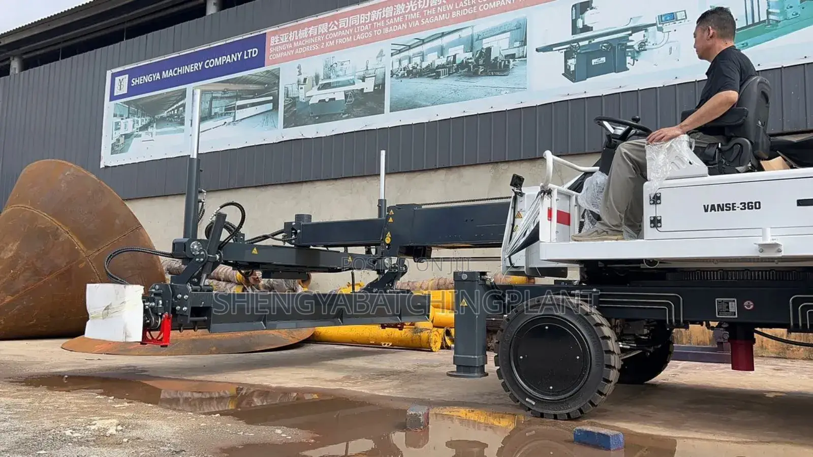 Concrete Levelling Machine
