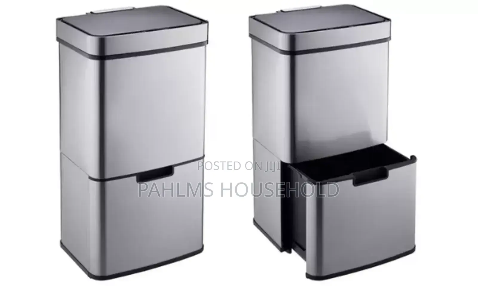 Tower 70l Recycling Sensor Waste Bin