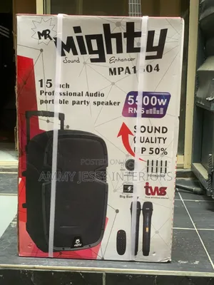 Model Mighty Portable Party Speaker 15 Inches