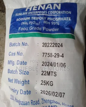 Sodium Tripolyphosphate (Stpp)
