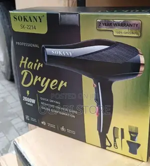 Sokany Hair Dryer 2600 Watts