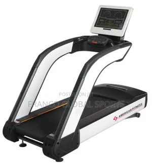 8.0hp High Standard Motorized Treadmill American Fitness Gym Workout