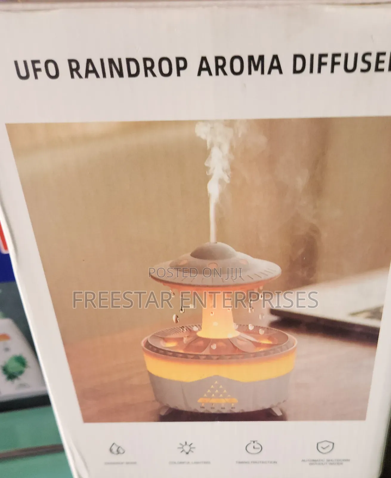 Ufo Raindrop Aroma Diffuser. Aromatherapy.