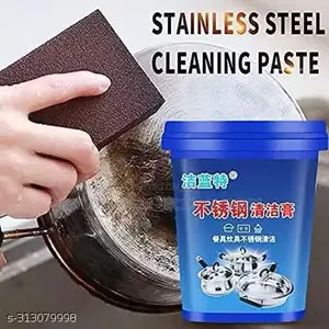Oven Pots Cookware Kitchen Cleaner Stainless Steel Cleaning Paste