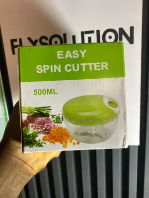 Easy Spin Cutter Manuel Vegetable Pepper Slicer