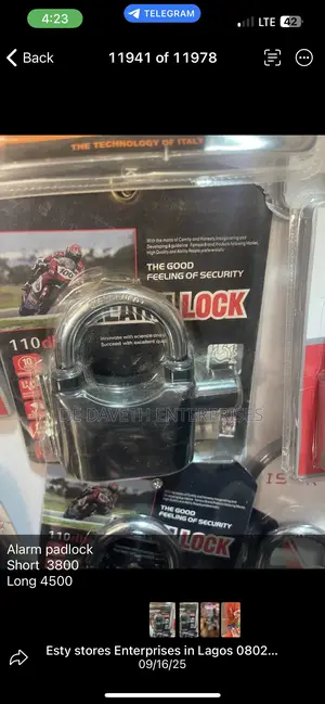Security Alam Padlock