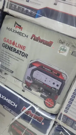 10kva Maxmech Petrol Generator 100% Copper Coil