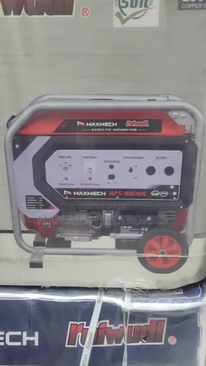 (8.5kva)Maxmech Petrol Generator 100% Copper Coil