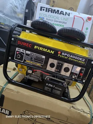 I Have Brand New Sumec Firman Petrol Generator 3.5kva 100% Copper Coil