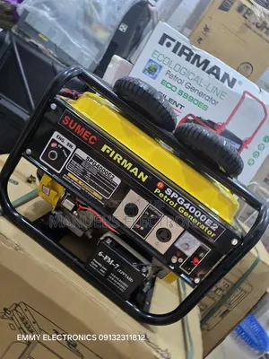 Sumec Firman Petrol Generator 3.5kva 100% Copper Coil