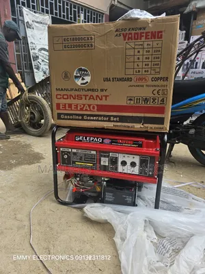 8.5kva Elepaq Constant Petrol Generator 100% Copper Coil