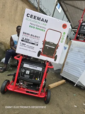 (3.5kva)Ceeman Petrol Generator 100% Copper Coil