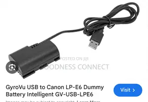 Canon Lp E6 Dummy Battery