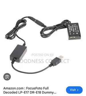 Canon Lp E17 /E18 Dummy Battery