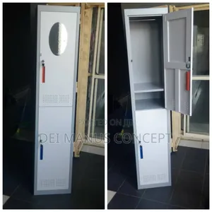Metal Wardrobe With Mirror for Boarding School